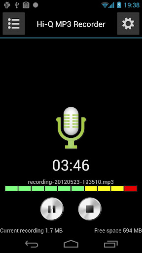 Hi-Q MP3 voice recorder