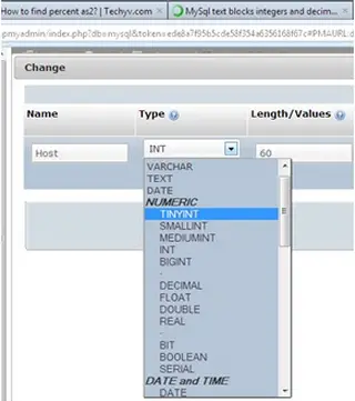 Change your numeric data