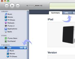 Syncing iPad via iTunes