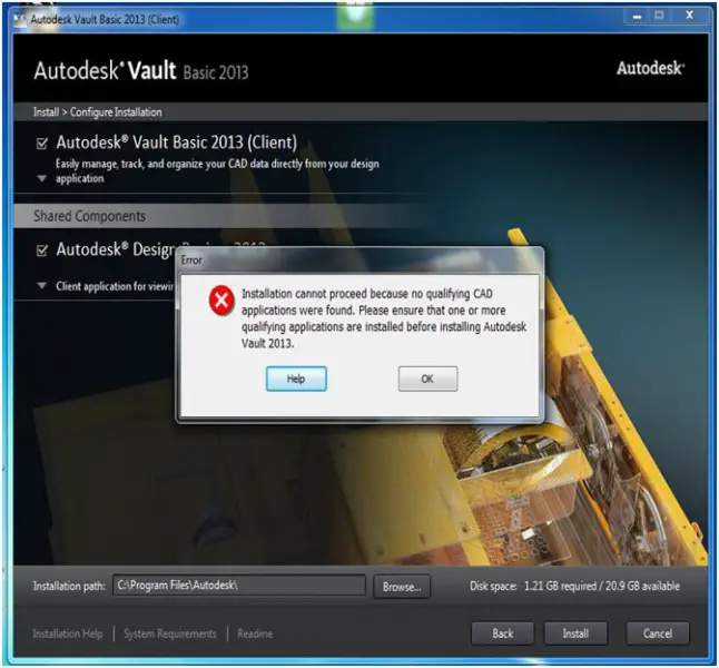 cannot install cadtools becuase adobe 2015 isnt installed cannot install cadtools becuase adobe 2015 isnt installed