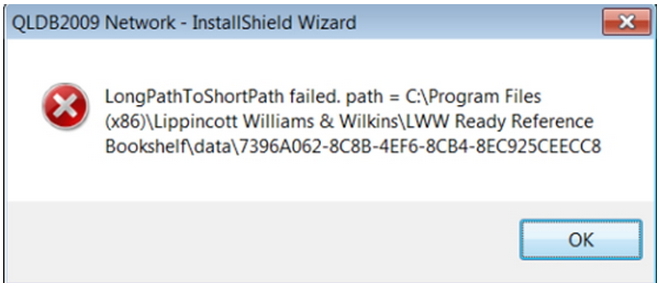 QLDB2009 Network - InstallShield Wizard