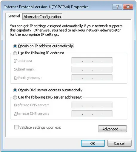 Dynamic IP address at home and static at the office