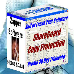Shareguard Copyright Protection created by Zapper Software