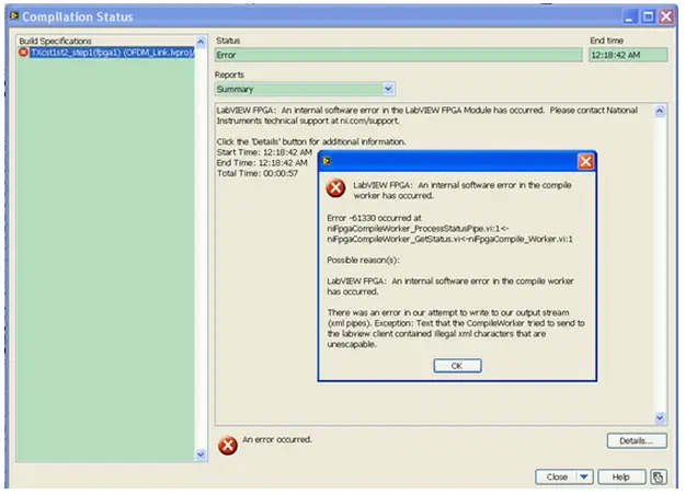 Error -61330 occurred at nfpgaCompileWorker_processStatusPipev: 1<- nfpgaCompileWorker_GetStatus.vi<-nfpgaCompileWorker__Worker.vi:1