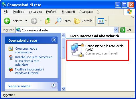 Connessioni di rete