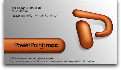 PowerPoint Mac 2004