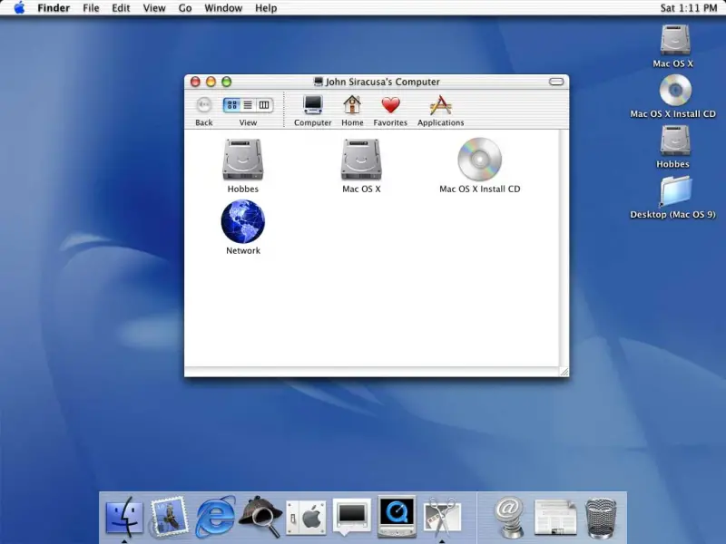 Disk Utility”It's the accepted MacOS X 