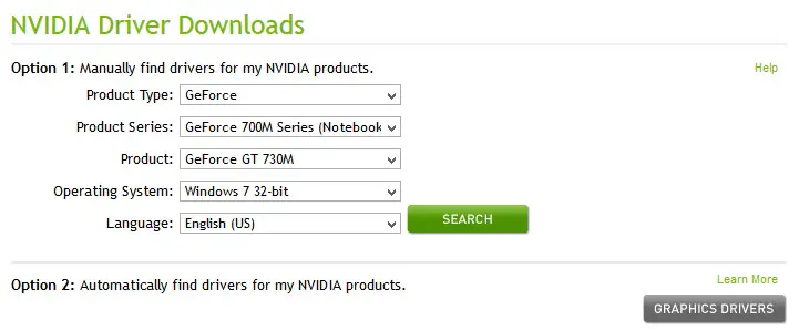 NVIDIA Driver Downloads