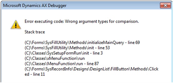 Microsoft Dynamics AX Debugger