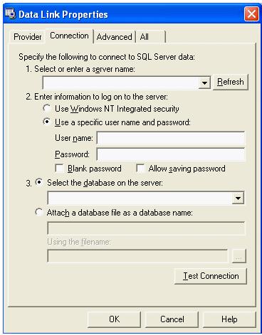 Data Link Properties