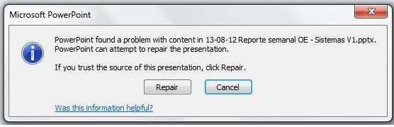 MS powerPOint error - Sistemas V1.pptx