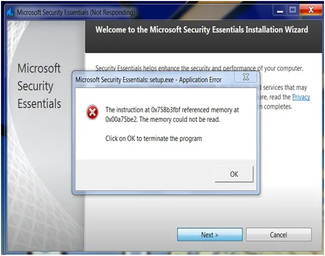Microsoft security Essential