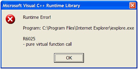 Microsoft Visual C++ Runtime Library