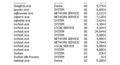 Svchost.exe is a generic host process name for services that run from dynamic-link libraries