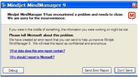 mindjet mindmanager 2012 runtime error mindjet mindmanager 2012 runtime error