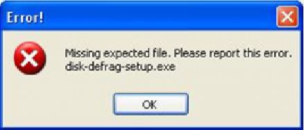 Missing expected file. Please report this error.