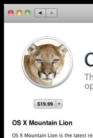 OS X Mountain Lion