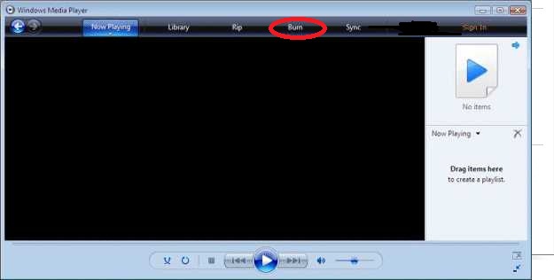 Open Windows Media Player