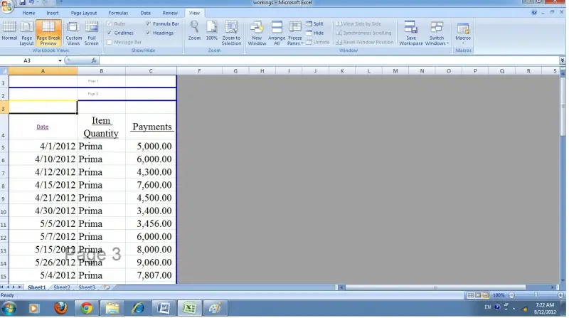 excel 2016 insert page break between rows excel 2016 insert page break between rows