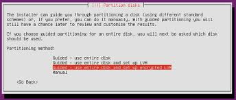 Partition Disks