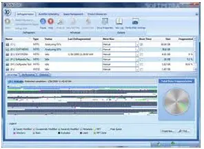 monitor disk writing to prevent the production of files that needed to be defragmented