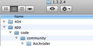 Description: Put the Aschroder directory into the community directory.