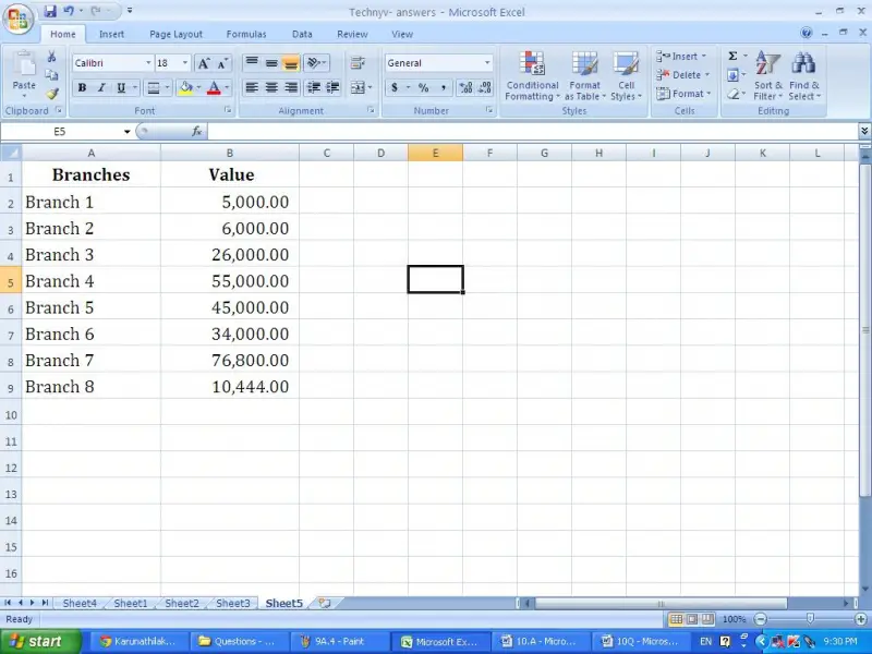 Conditional Formating