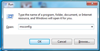 Run  Type the name of a program, folder, document, or Internet   resource, and Windows will it for you.