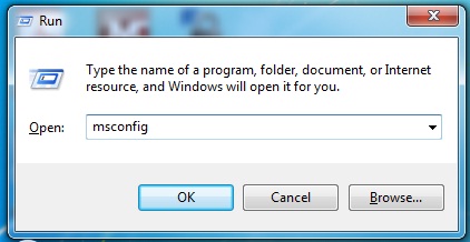 Run  Type the name of a program, folder, document, or Internet   resource, and Windows will it for you.