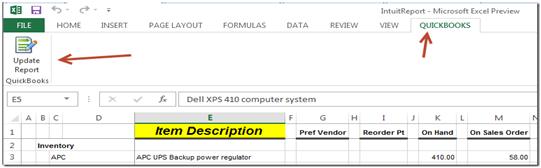 Special features Excel