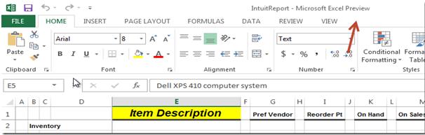 Quickbook option Disappeared