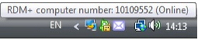 RDM + Computer number