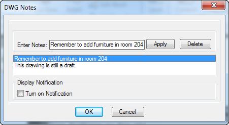 DWG Notes