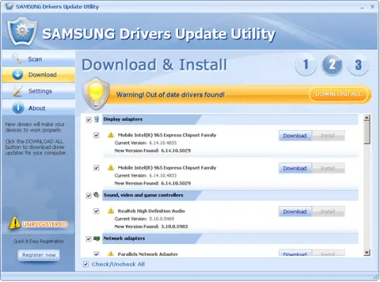 Samsung Drivers