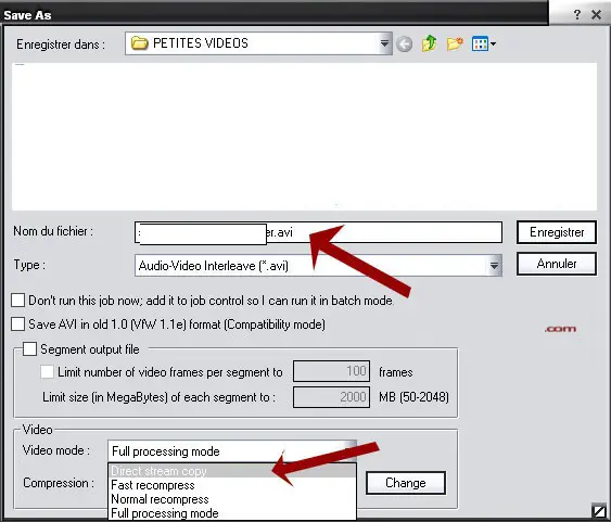 SaveAs the file by File