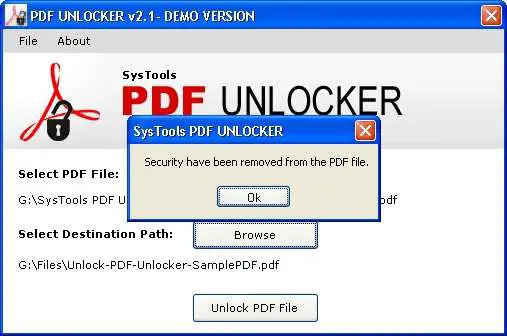 Sys Tools PDF Unlocker