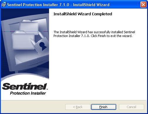 InstallShield Wizard Completed