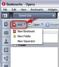Bookmark Opera