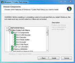 Windows 7 Codec pack Setup