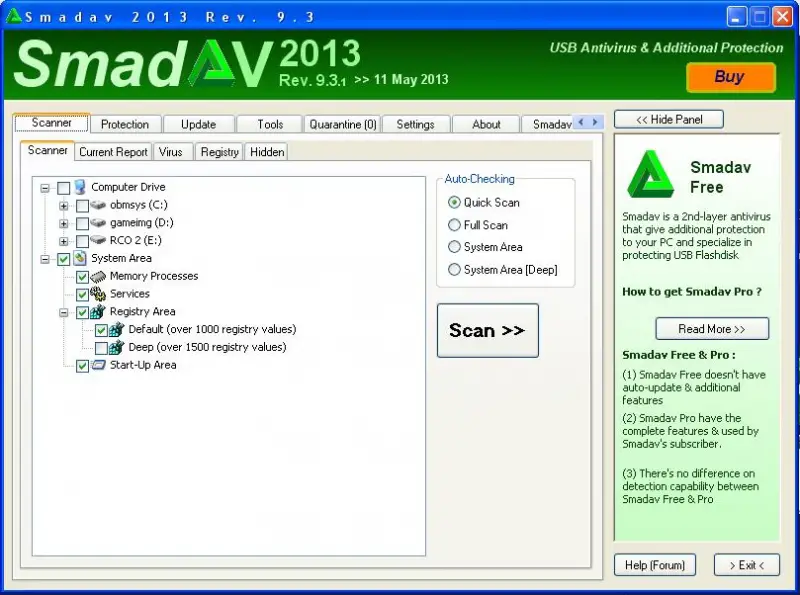 Smadav USB Antivirus protection