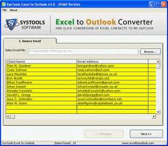 Excel to outlook Converter