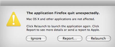 cdock quit unexpectedly cdock quit unexpectedly