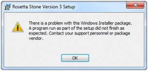 Rosetta Stone Version 3 Setup