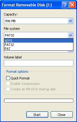 Format Removable