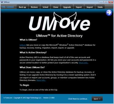 Umove is the only utility software