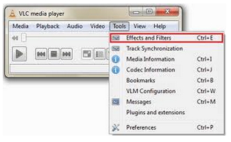 VLC player effect and filter