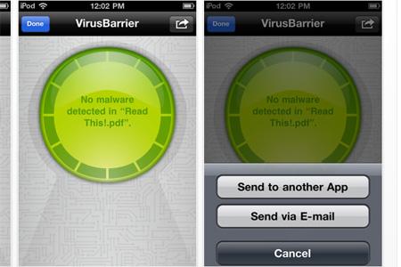 VirusBarrier no Malware Detected