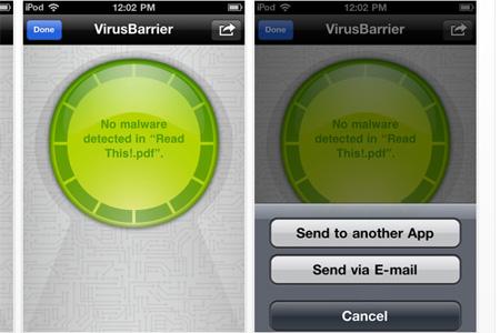 VirusBarrier no Malware Detected
