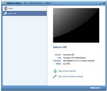 Open a Virtual Machine command