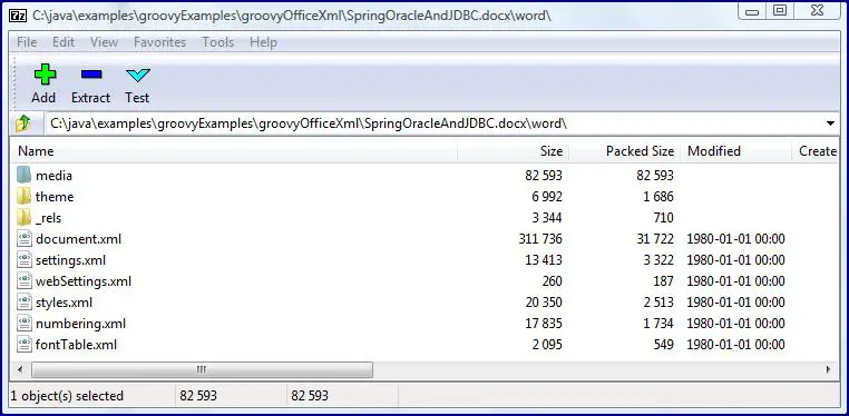 Open ZIP files